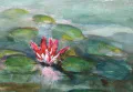 Detail - Pink Water Lily
