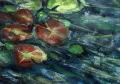 Detail - Water Lilies Leafs Mix